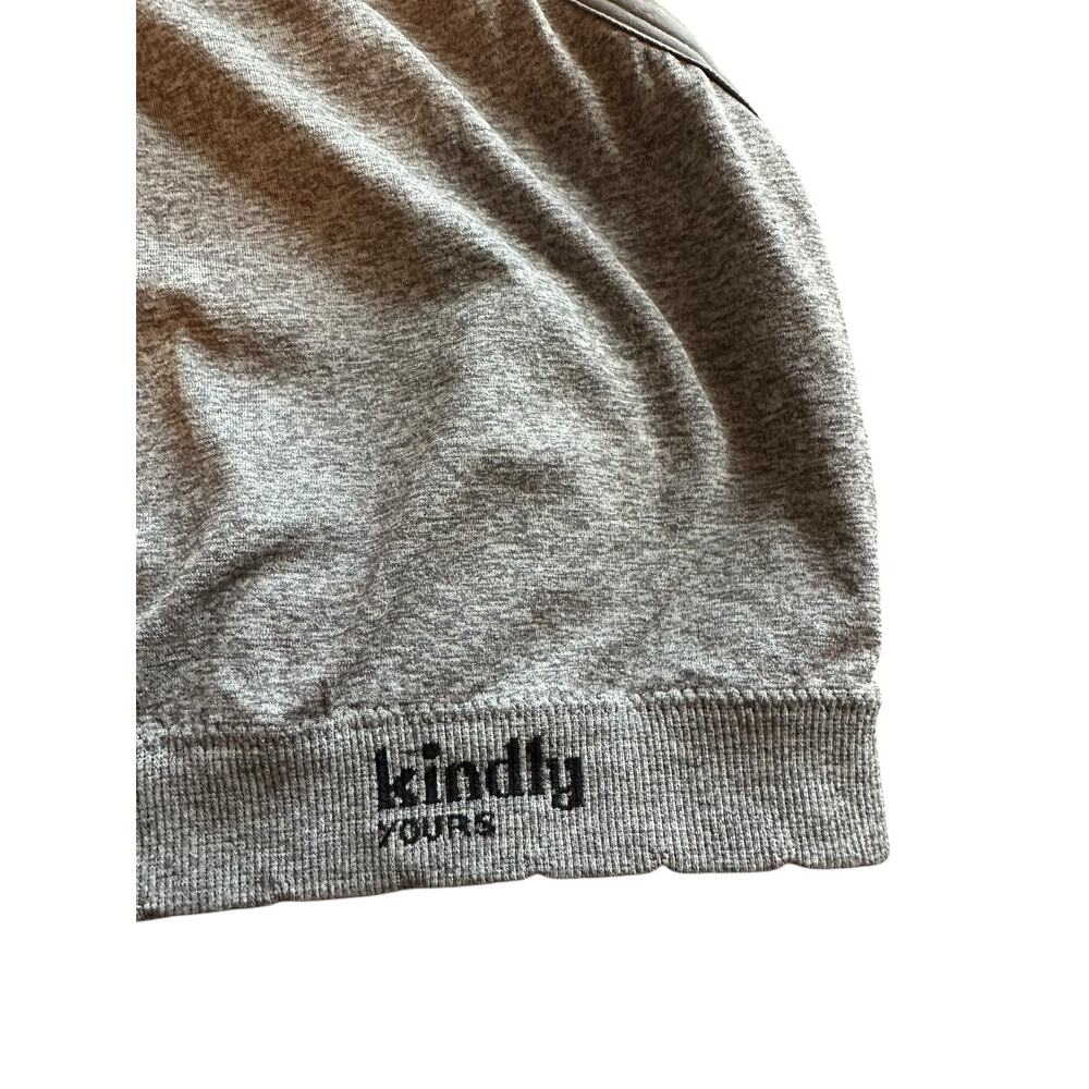 Kindly Yours Heathered Gray Strappy Athletic Sports Bra Women's Size 3XL - Picture 6 of 8